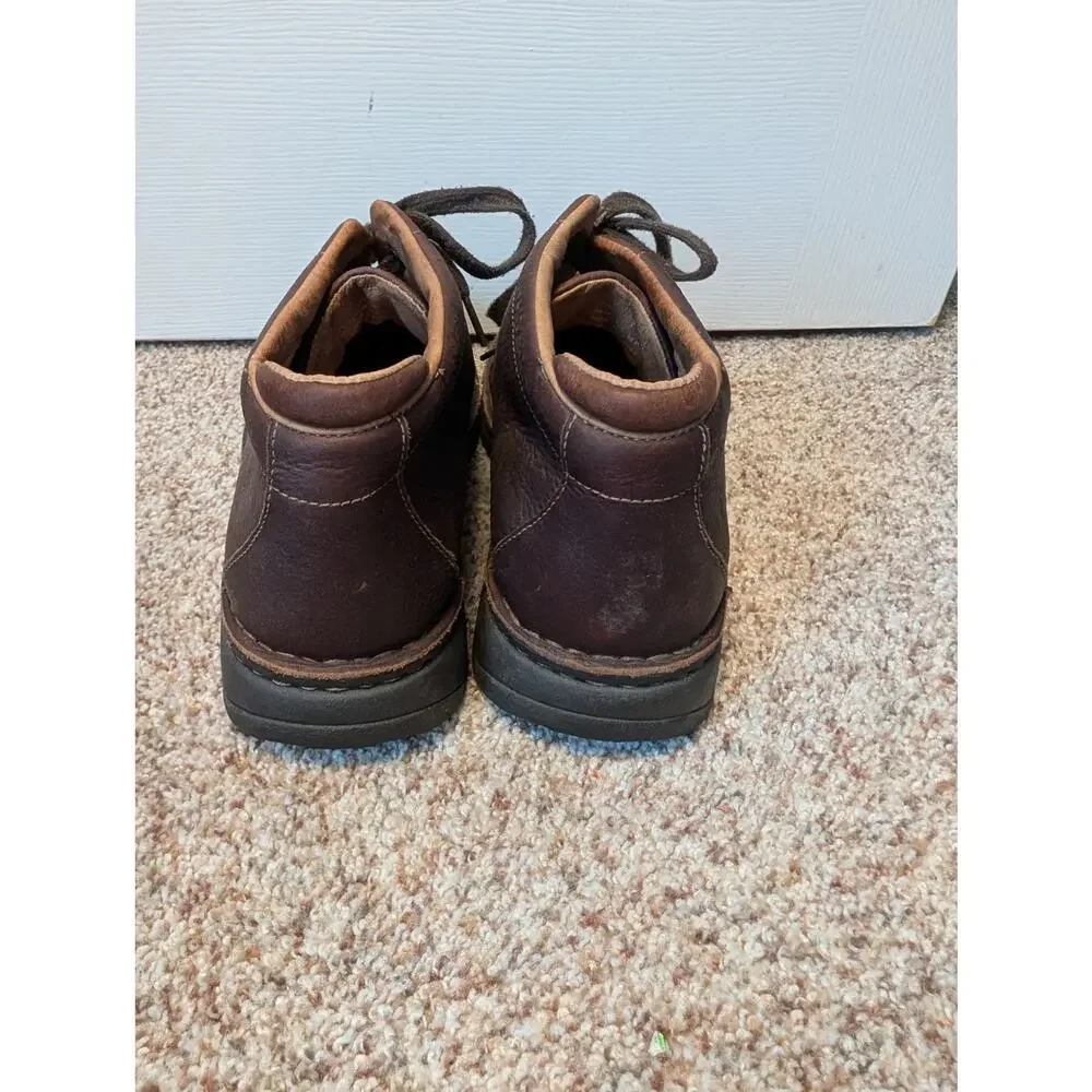 Clarks Padmore Men's 11.5M Brown Leather Wallabee Chukka Boots Lace Up 78933